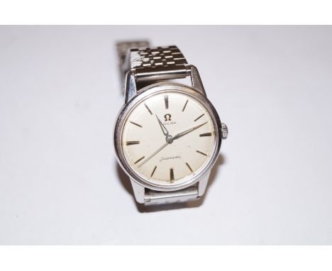 Omega Seamaster manual wind gents wristwatch. Date code for 1961. Currently ticking and keeping good time over a short testin