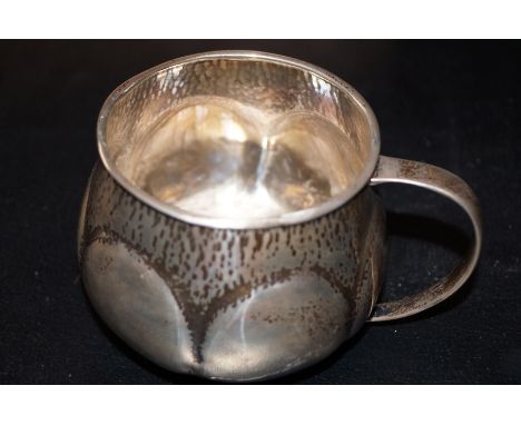 Silver cup Birmingham hallmark L&Co date letter K 1909-1910