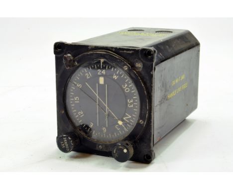 Sperry Gyroscope Company GM Compass MK 4 Period Aircraft based collectable piece. 