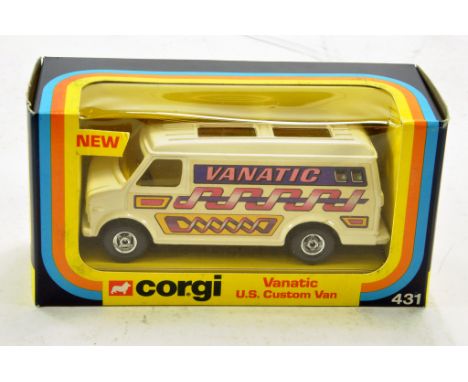 Corgi No. 431 Vanatic US Custom Van. Excelletn to Near Mint in Box. 