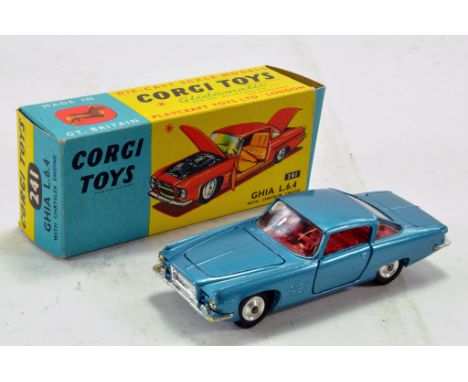 Corgi No. 241 Ghia L.6.4. Generally Excellent in Excellent Box. 