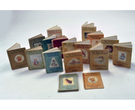 A group of early and first edition Beatrix Potter Story Books comprising various including Nutkin, Mr Tod, Peter Rabbit, Tom 