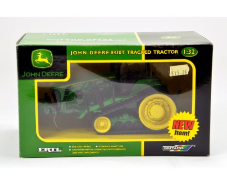 Britain's 1/32 John Deere 8430 T tracked tractor. Excellent to Near Mint with Original Box.