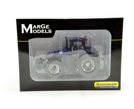 Marge Models 1/32 New Holland T7.315 Blue Power Tractor. Excellent in Box. 
