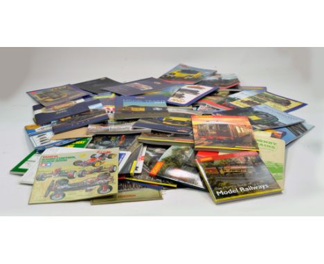 A comprehensive collection of Hornby Railway Catalogues comprising issues from late 1980's through to recent years plus Bachm
