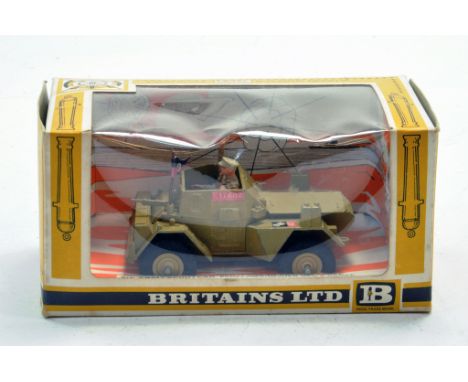 Britains No. 9784 8th Army Scout Car. Excellent to Near Mint in Very Good Box. 