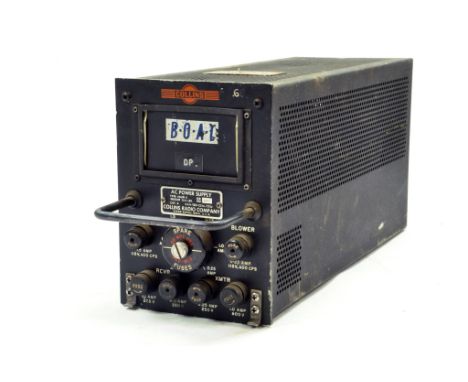 B.O.A.C Collins Radio Company (USA) Aircraft based collectable piece. Period War item.