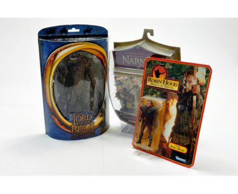 Kenner Robin Hood Carded Figures plus Lord of the Rings Treebeard plus Narnia issue. Excellent. 