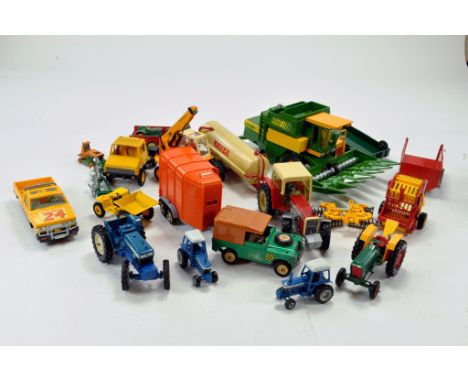 Britains 1/32 Farm Issues comprising older Tractor and Implement Issues. Generally F. 
