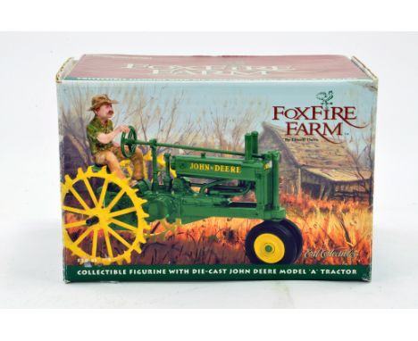 Ertl 1/16 John Deere Model A Foxfire Farm Tractor. Excellent to Near Mint in Box. 