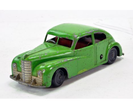 Mettoy Large Scale Clockwork Car in Green. Untested but appears good. 