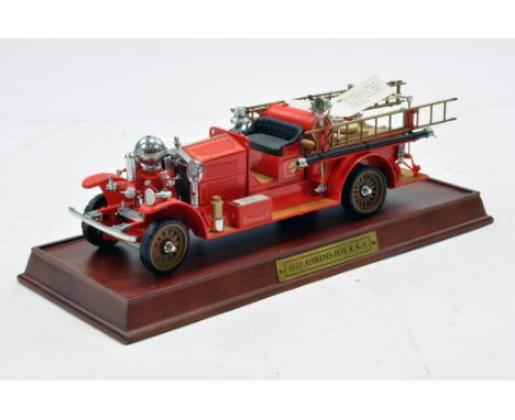 Franklin Mint 1/24 precision issue comprising 1922 Ahrens Fox R-K-4. Excellent plus Complete with Packaging. 