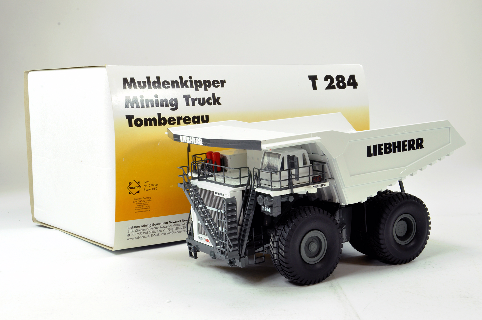 Conrad 1/50 Liebherr T284 Mining Dump Truck. Complete with Box. Superb ...