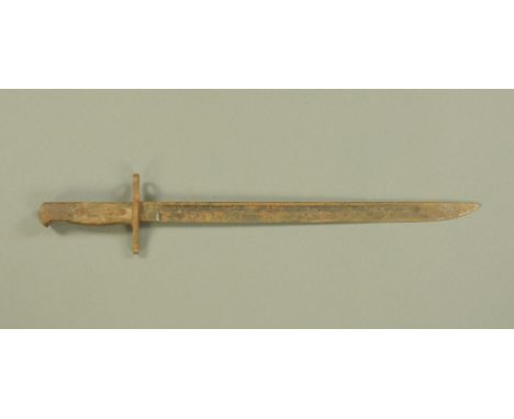 A First World War Continental bayonet.