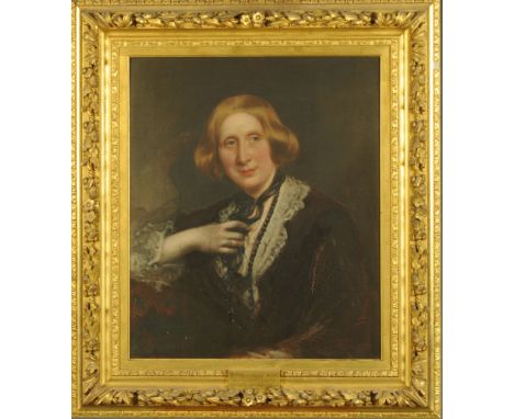 R Buckner, 19th century, oil painting, portrait of Isabella Catherine May, countess of Suffolk and Berkshire, 2nd daughter of