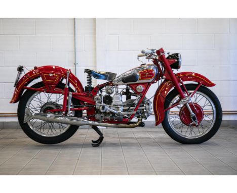 Restored to a very good standard, a fine 1947 example of Moto Guzzi's sporty 500 GTW. Imported from Italy in 2022, this corre