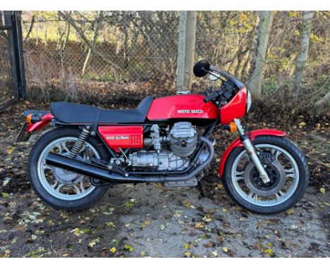 Remarkably original and unrestored, correct numbers Moto Guzzi Le Mans Mk1 in running order, showing great patina and a credi