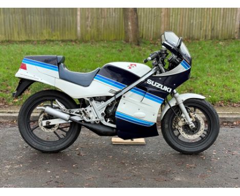 Original Suzuki RG250W in mostly original condition and in running order but will require some engine maintenance and recommi