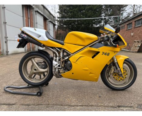 **Please note - this bike is now UK registered with an MOT until January 2026**Recently recommissioned 748 SPS. The SPS model
