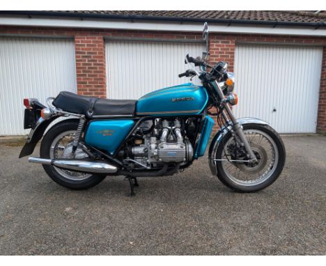 Ex-Dick Emery first generation GL1000 Goldwing supplied with much history and in running order. The legendary Honda Goldwing 