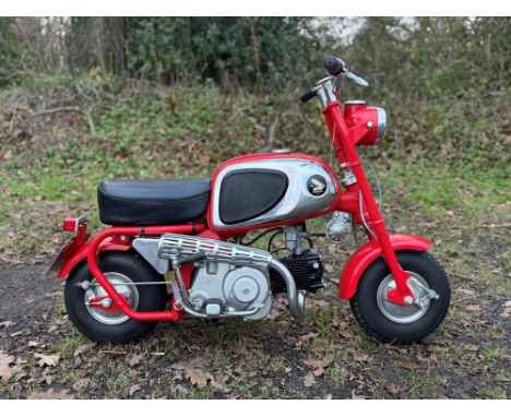 Incredibly original Honda CZ100 Monkey Bike in very good overall condition and in running order. UK-registered from new and c
