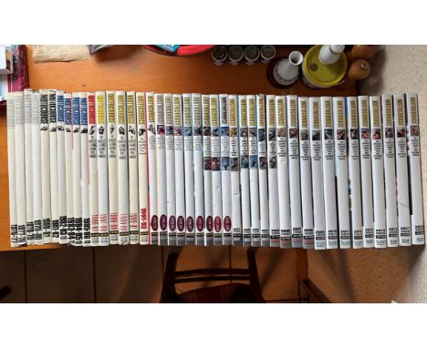 42 editions of Motocourse from 1976 to 2018. All the copies, from the first 1976 edition up until 2018, are in good used cond
