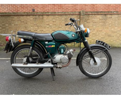 UK-registered from new Suzuki AS100 being sold without Reserve. This UK-registered from new example is presented in original 