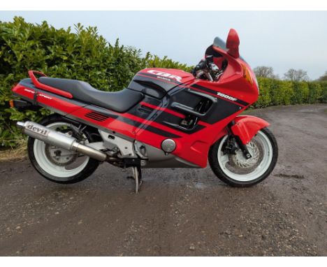 An attractive one owner, low-mileage example of Honda's mile-munching super tourer, supplied with a complete luggage and tour
