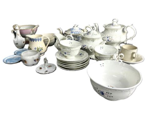 A large quantity of mostly tea ware, to include; teapots, cups, saucers, side plates, sugar bowls, (A Lot).  The Alastair & S