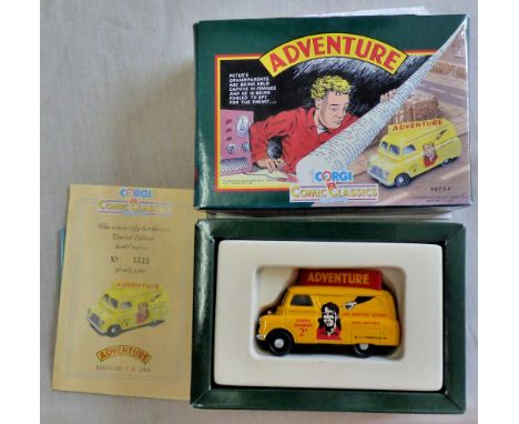 Corgi-'Comic Classics' Adventure Die cast model van, limited edition, certify No.5525 in original box excellent condition.