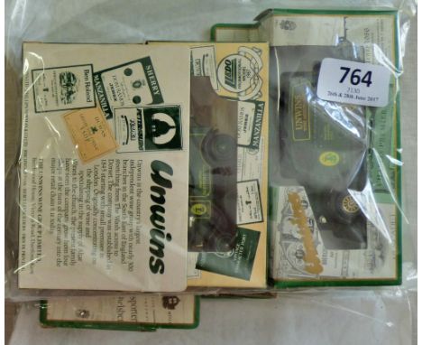 Oxford Diecast model Vans collectable(6)-Plastic Padding Van-Loctite-Bus-Loctite red van- limited edition-all boxed and in ex