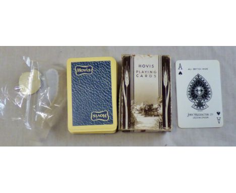 Pack of playing cards - Hovis