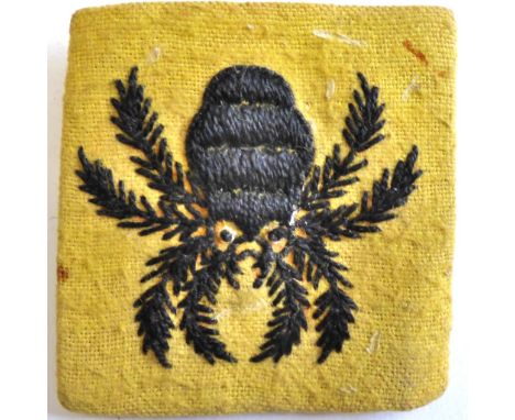 British Commonwealth formation, African, 81st (West African) Divisional Patch. The divisional commander, General Woolner, cho