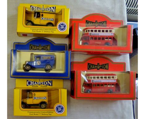 Unwins Diecast Model Vans-(6) collectable all boxed and in perfect condition