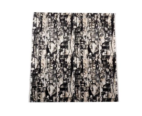 William Gear RA RBSA (1915-1997)"Idiom": for Horrockses (1950s),screen print on cotton,110 x 120cms.