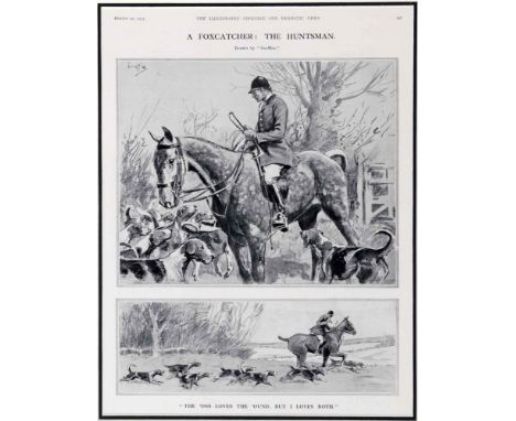 'THE ILLUSTRATED SPORTING & DRAMATIC NEWS' February 25, 1925, 'Dewar's Poster', 'To keep out wind and Weather', colour print,