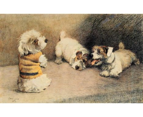 AFTER CECIL ALDIN A Figure of Fun, colour print, published by The Illustrated London News & Sketch Ltd., 29 x 45cm
