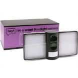BULK LOT OF 10 X NEW & BOXED HEY! SMART OUTDOOR SECURITY CAMERA SENSOR LIGHT. RRP £124.99 EACH