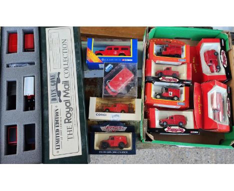 Days Gone Limited Edition set of The Royal Mail Collection RM1006 and a selection of Corgi and other Royal Mail boxed diecast