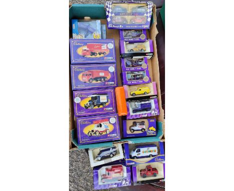 A selection of Corgi &amp; Cadbury boxed vehicles, Classics etc, approx. 19 