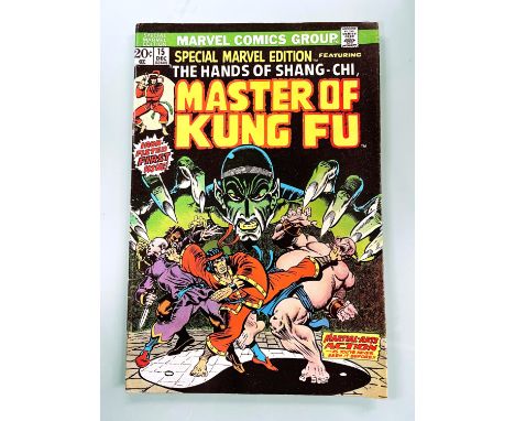 Marvel Comics 1973 February issue Special Marvel Edition The Hands of Shang-Chi, Master of Kung Fu, first appearance of Shang