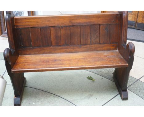 Small church pew