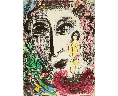 CHAGALL, MARCFERNAND MOURLOT: Chagall Lithograph II: 1957-1962. Monte Carlo: Sauret 1963. 32 x 24 cm. Mit 12 (7 farb.) OrLith