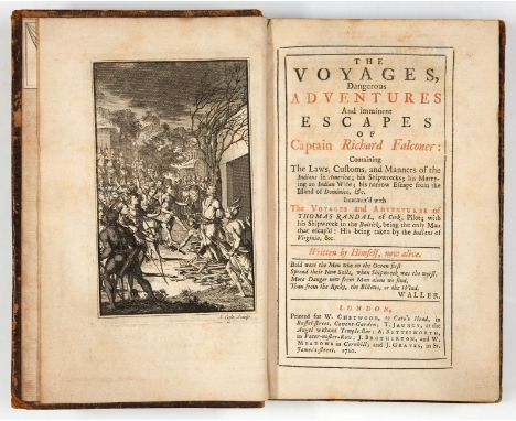 [Chetwood, William Rufus]: The Voyages, dangerous Adventures and imminent Escapes: of Captain Richard Falconer: containing th