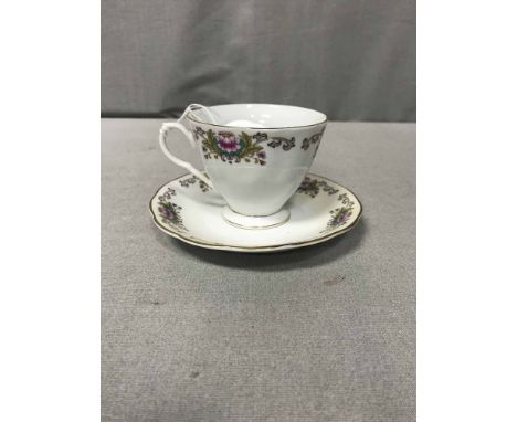 ROYAL STAFFORD PART TEA SERVICEalong with another similarly decorated part tea service