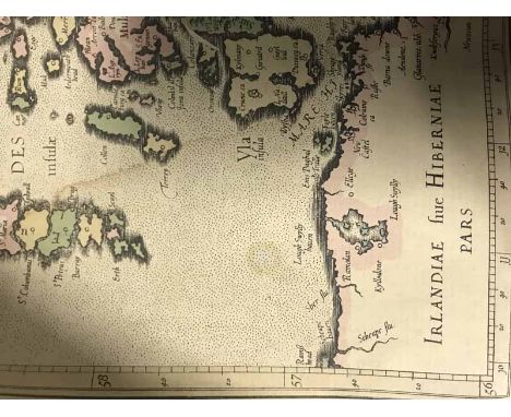 19TH CENTURY ORDINANCE SURVEY MAP OF KINROSS AND FIFEengraved at the Ordnance Survey Office - Southampton - under the directi