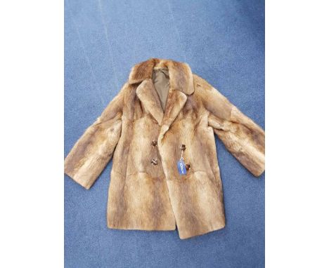 MUSQUASH FUR COAT