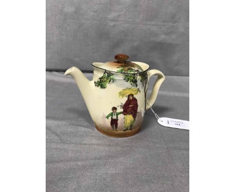 COLCLOUGH TEA SERVICEtogether with a Royal Doulton 'The Gleaners' teapot