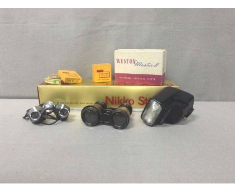 LOT OF CAMERA ACCESSORIESincluding light meters etc