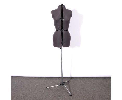 Adjustable female mannequin with two dress-makers weights, height 159cm.Qty: 2